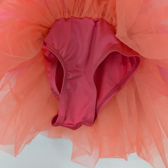 Weissman Showtime 12473 At The Zoo Sequin Stripe Tonal Layered Tutu Dress SC - Picture 6 of 9